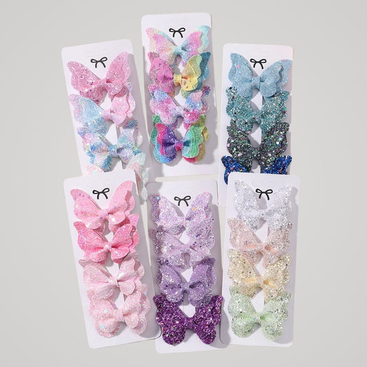 Girls’ Butterfly Hair Clip Set