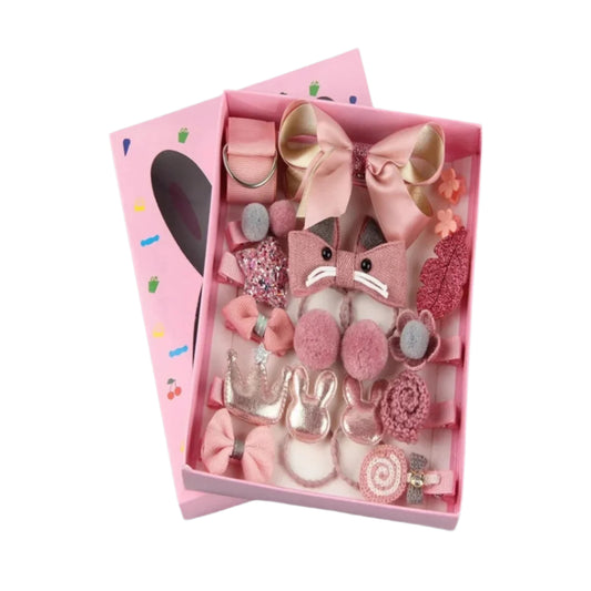 Cartoon Clips & Bands Set