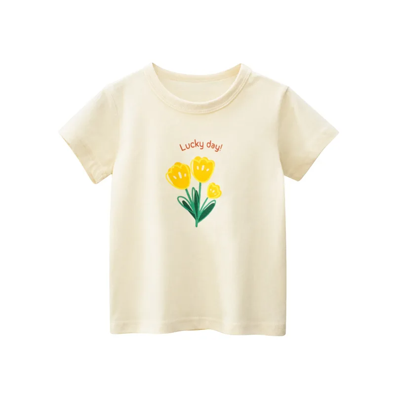 Floral Cotton T-Shirt