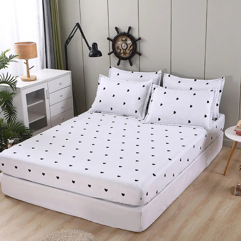 Cartoon Print Fitted Sheet