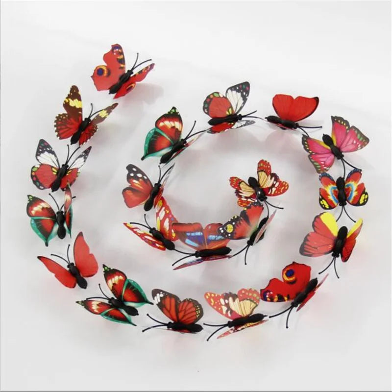 3D Butterfly Hair Clip Set