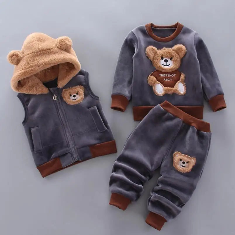 Bear Design Outfit Set