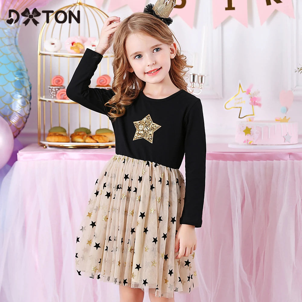 Sequined Princess Winter Dress