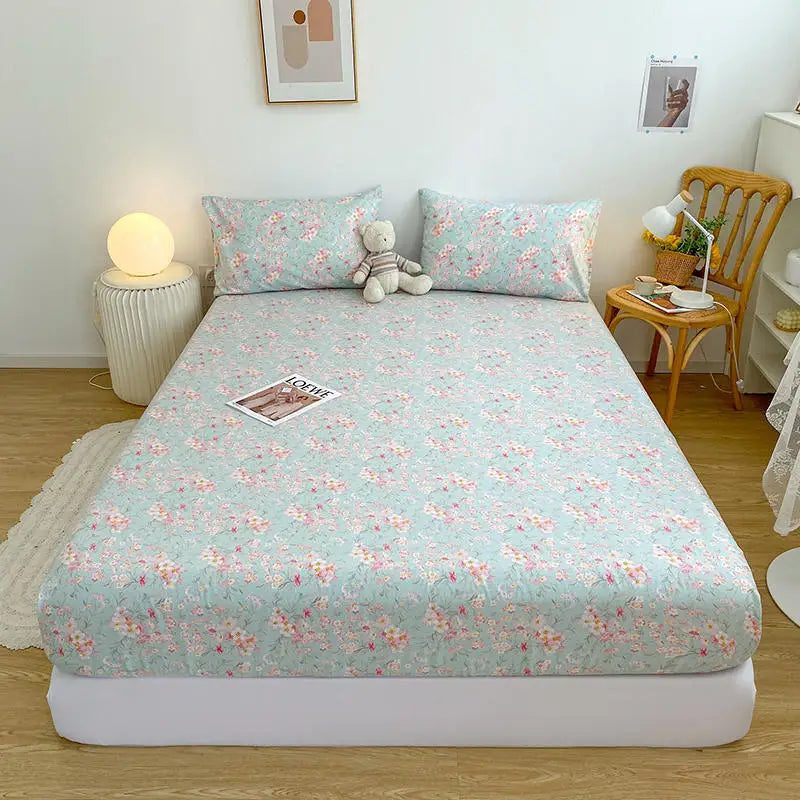 Cartoon Print Fitted Sheet