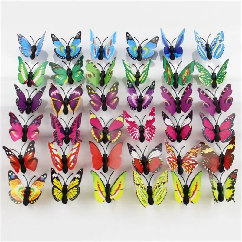 3D Butterfly Hair Clip Set