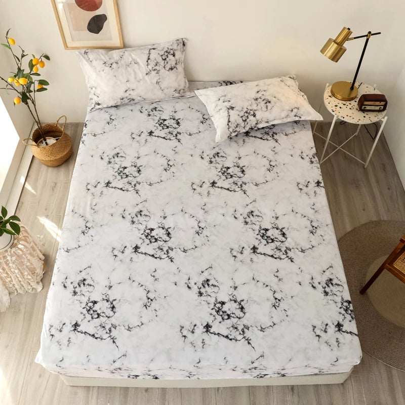 Cartoon Print Fitted Sheet