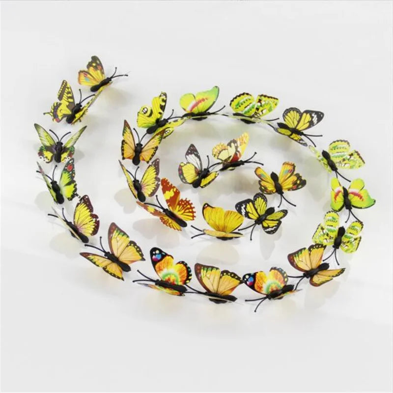 3D Butterfly Hair Clip Set