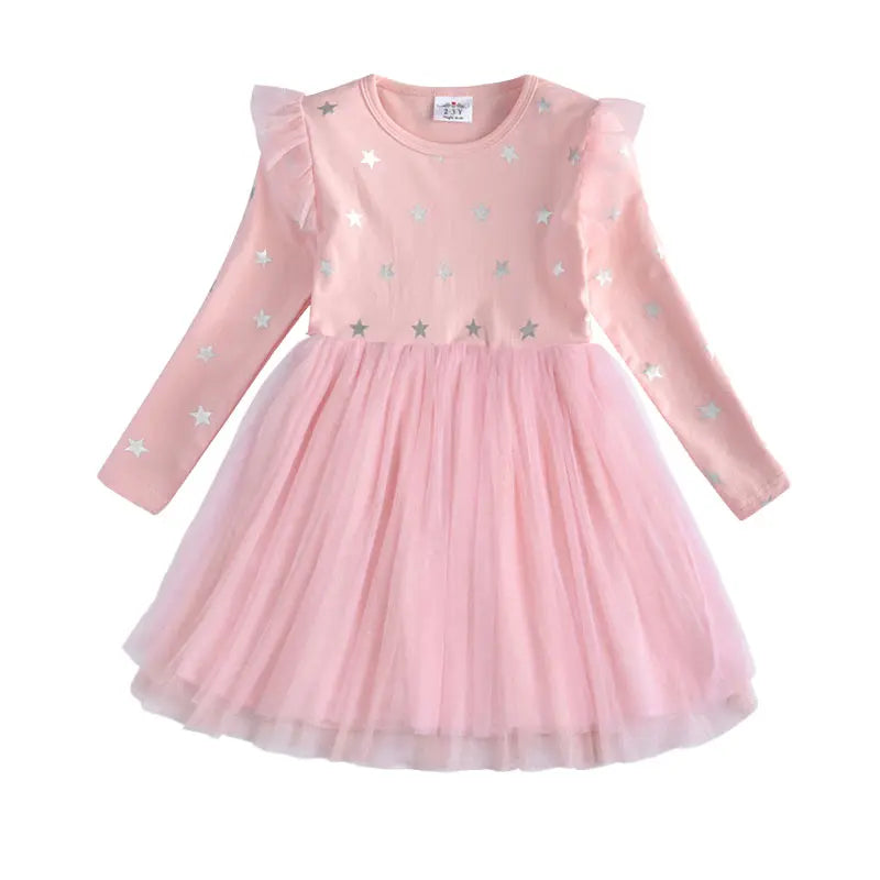 Sequined Princess Winter Dress
