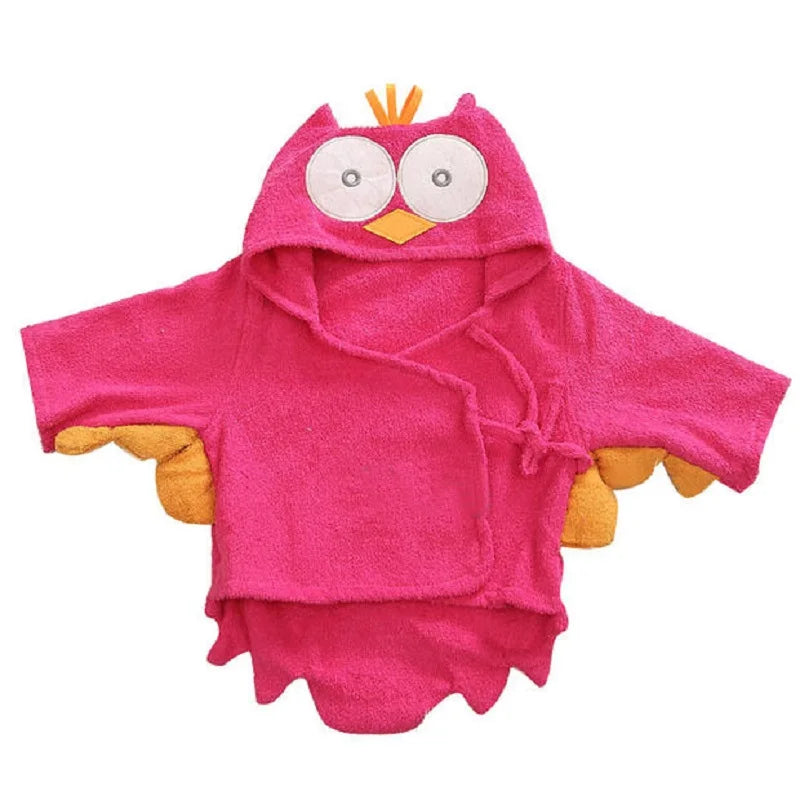 Animal Design Baby Bath Towel