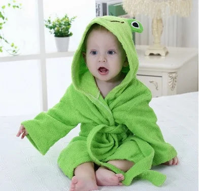 Animal Design Baby Bath Towel
