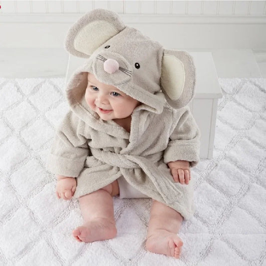Animal Design Baby Bath Towel