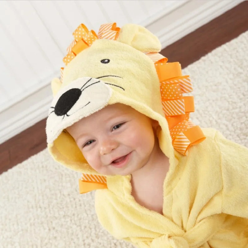 Animal Design Baby Bath Towel