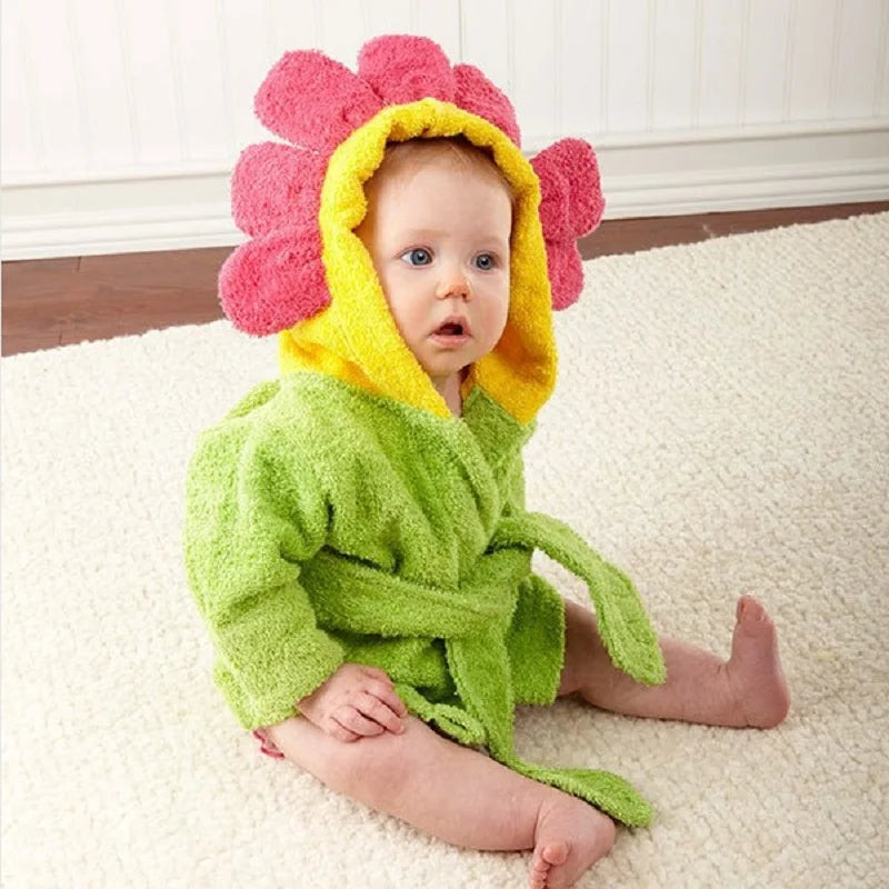 Animal Design Baby Bath Towel