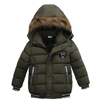 New Winter Unisex Jacket hooded furrs
