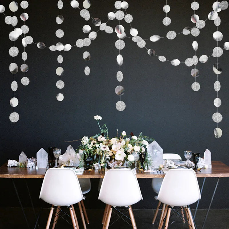 4M Paper Star & Circle Garland