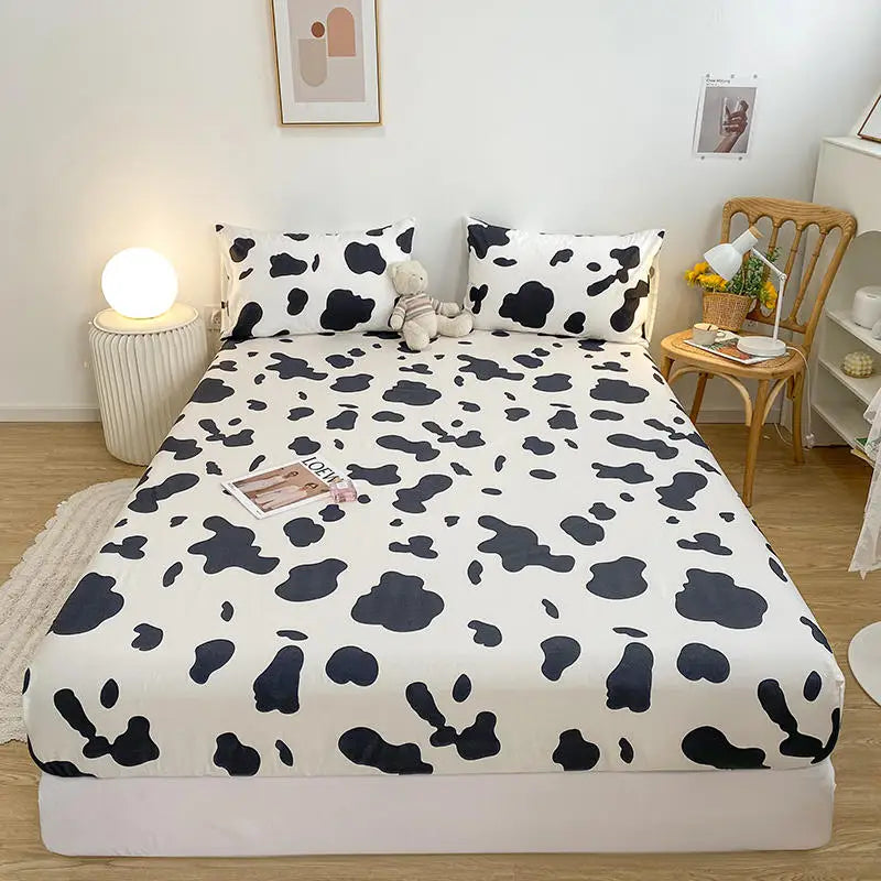 Cartoon Print Fitted Sheet