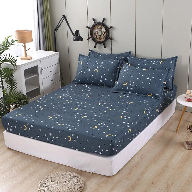 Cartoon Print Fitted Sheet
