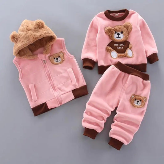 Bear Design Outfit Set