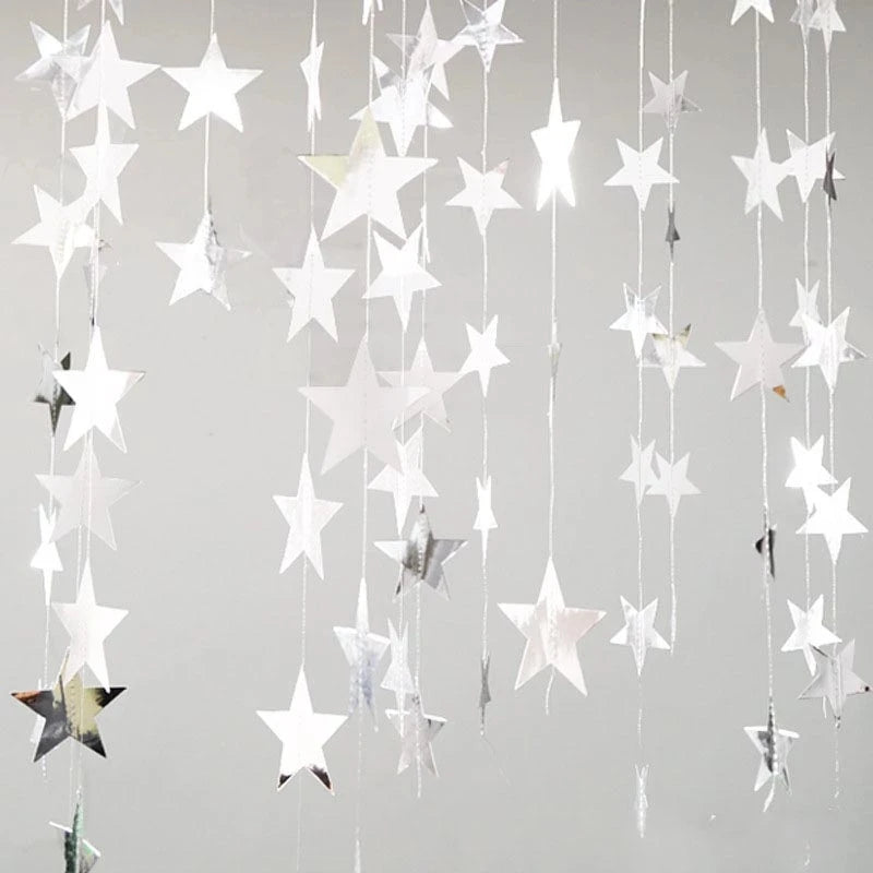 4M Paper Star & Circle Garland