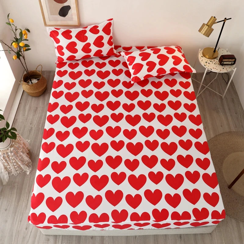 Cartoon Print Fitted Sheet