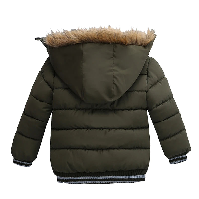 New Winter Unisex Jacket hooded furrs