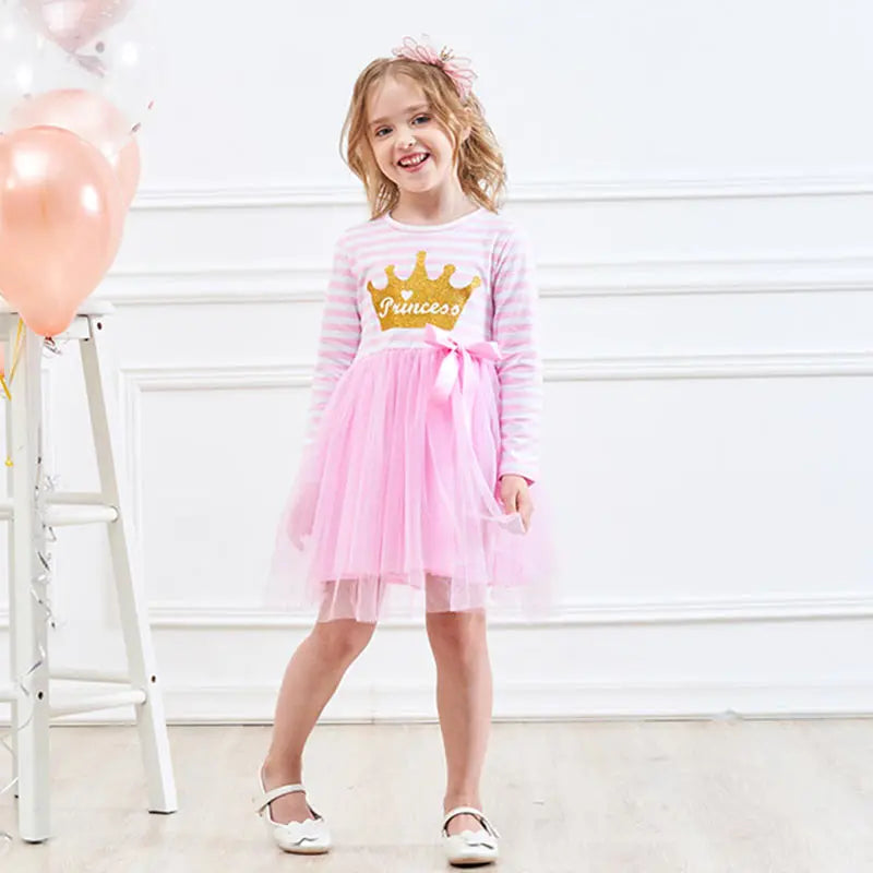 Sequined Princess Winter Dress