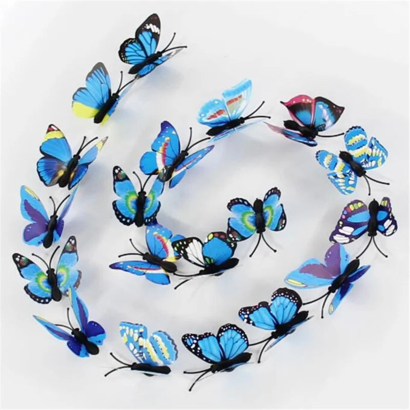 3D Butterfly Hair Clip Set