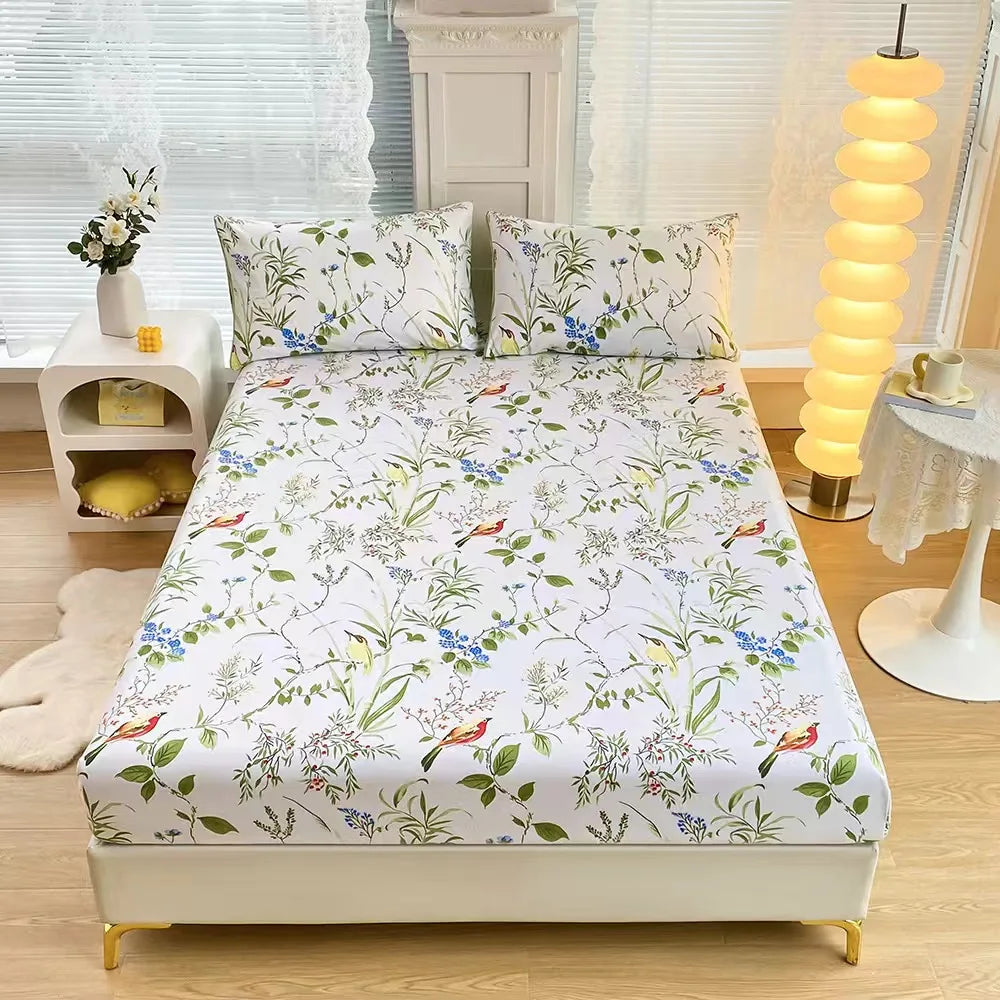Cartoon Print Fitted Sheet