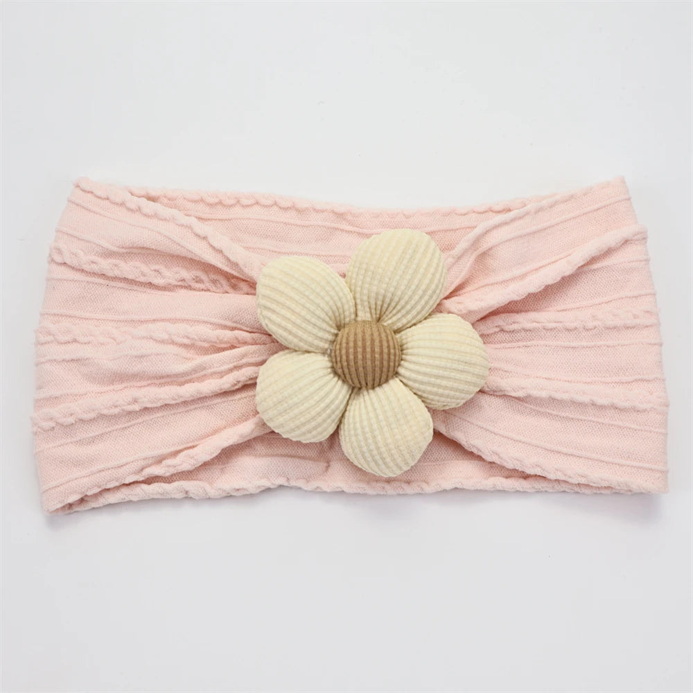 Flower Nylon Baby Headband