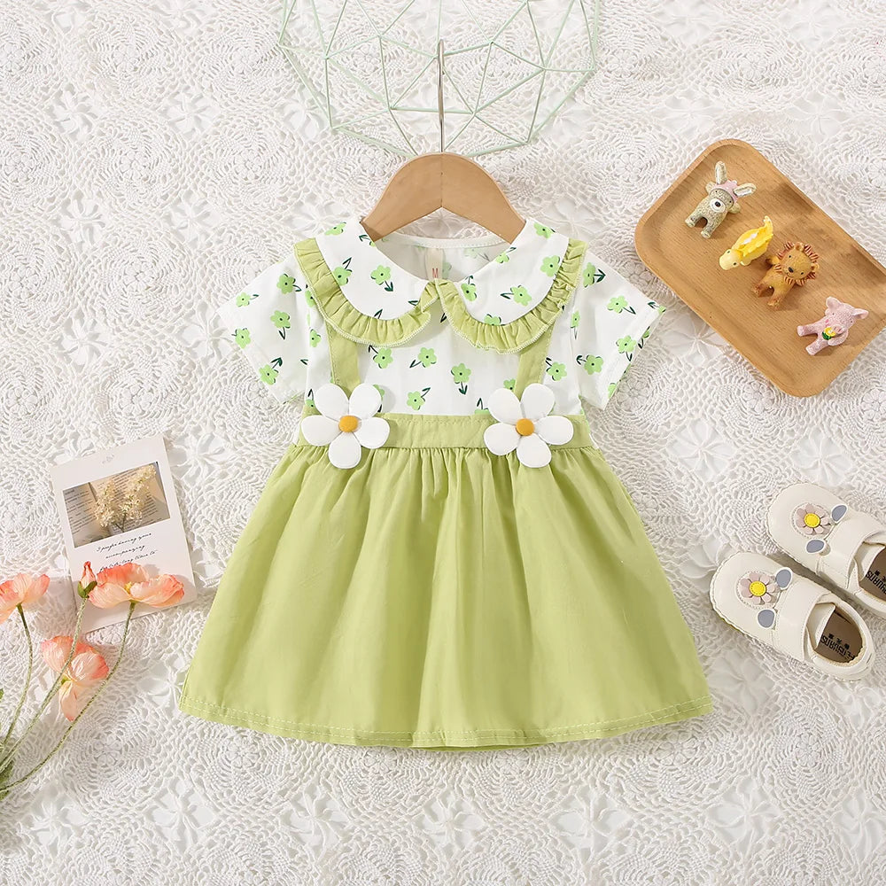 Girl's Floral Summer Dress