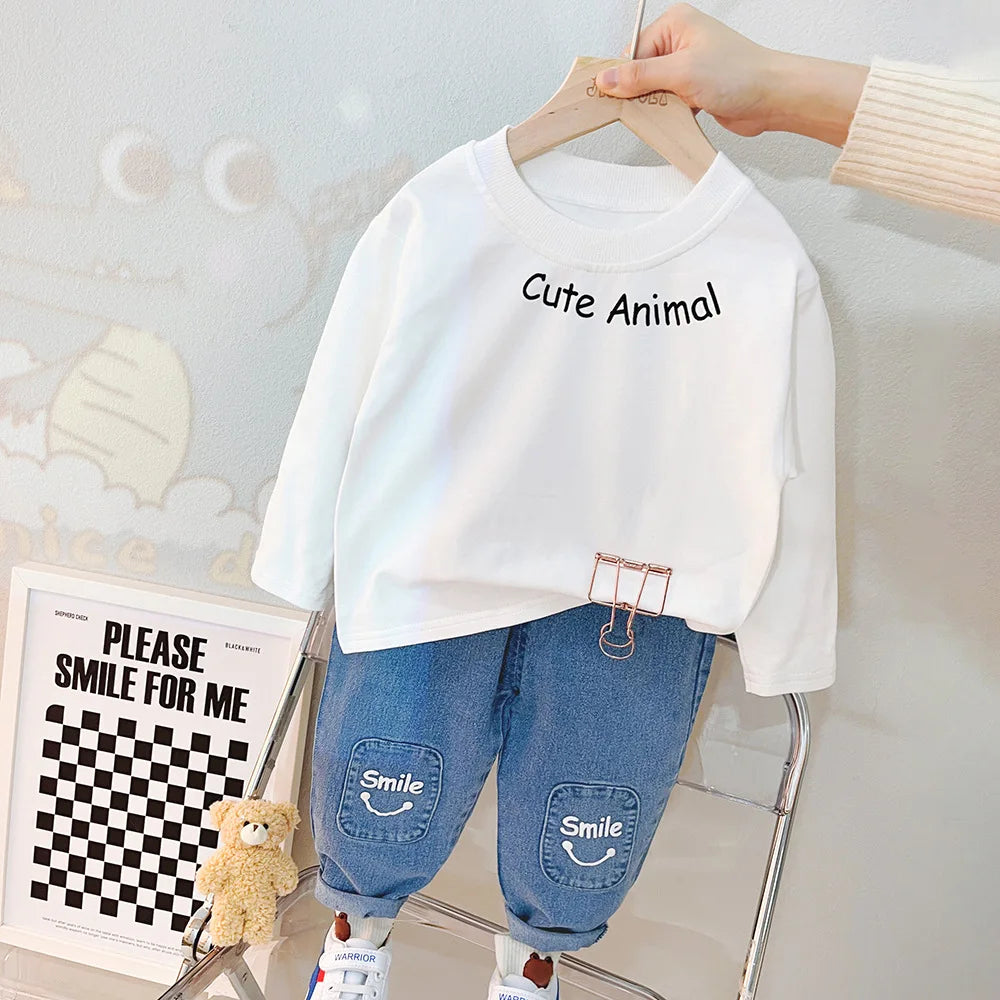 3-Piece Cartoon Outfit Set