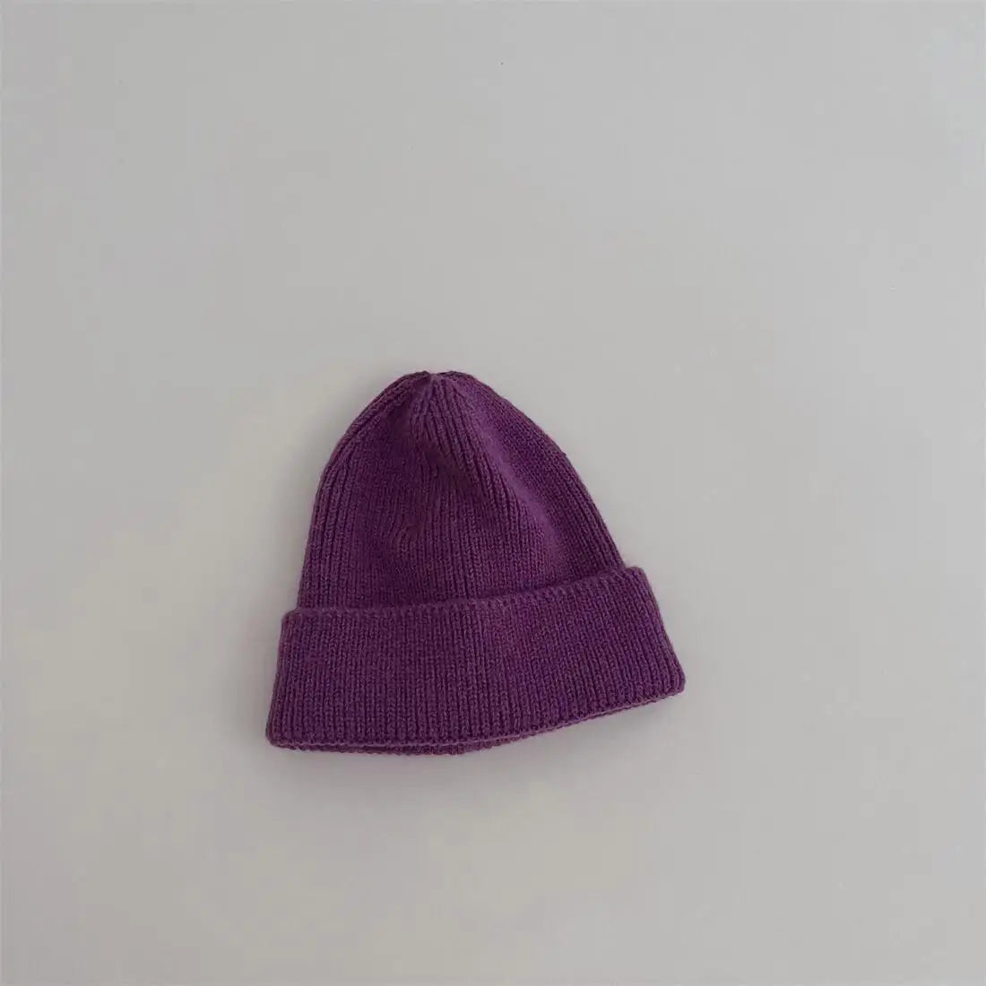 Solid Color Knit Beanie