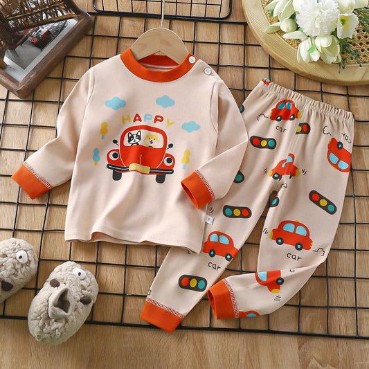 Cars Print Pajama Set
