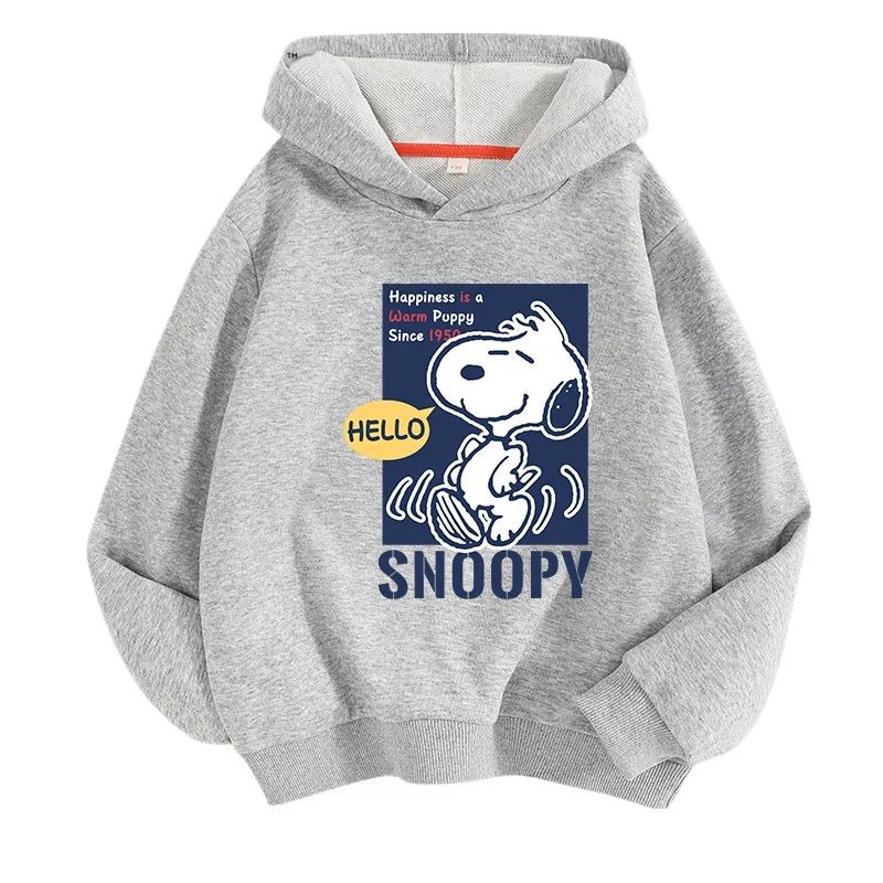 Snoopy Cartoon Kids Hoodie