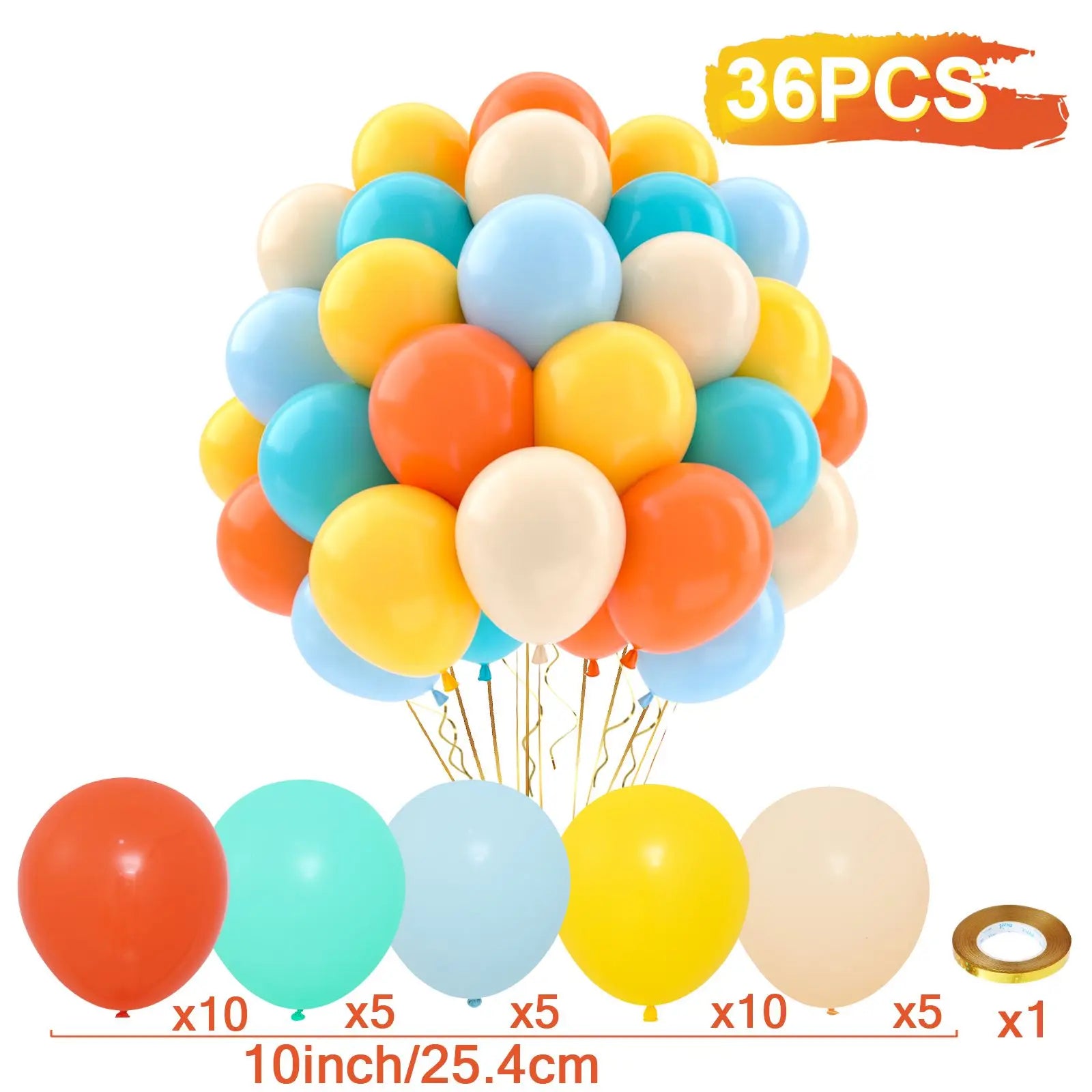 Confetti & Latex Balloon Set