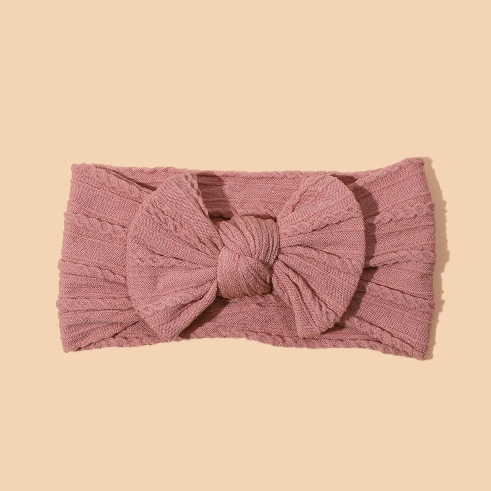 Printed Bow Baby Headband