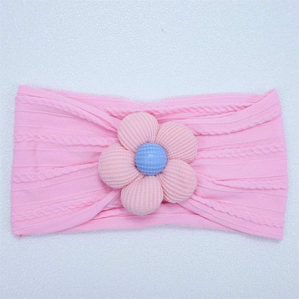 Flower Nylon Baby Headband