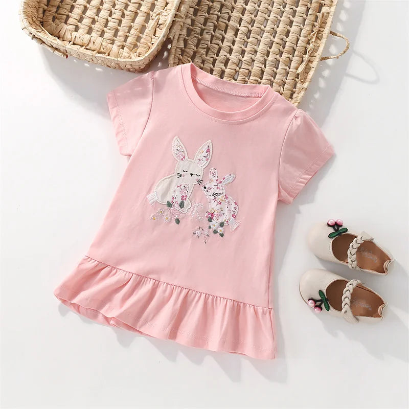 Cartoon Embroidery T-shirt