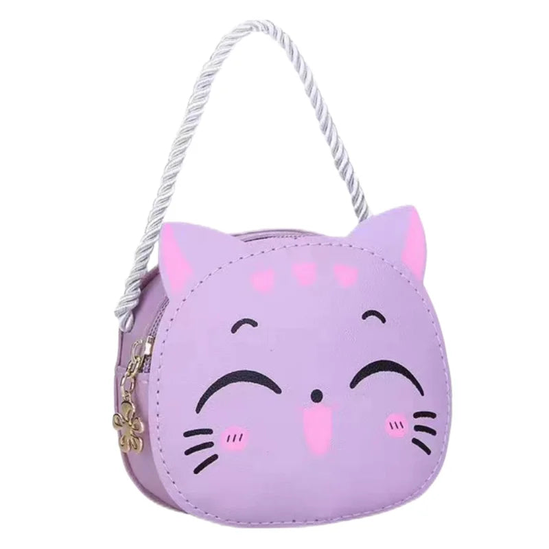 Cartoon Cat Crossbody Bag
