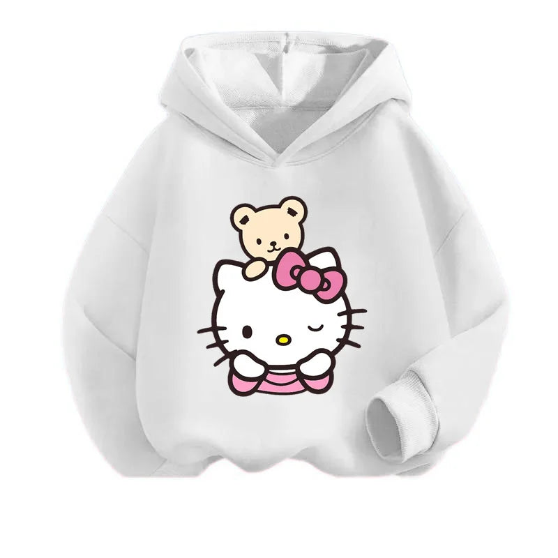Hello Kitty Printed Hoodie