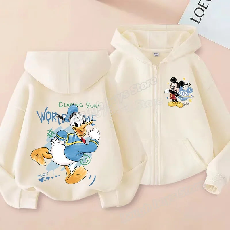 Donald & Daisy Zipper Hoodie
