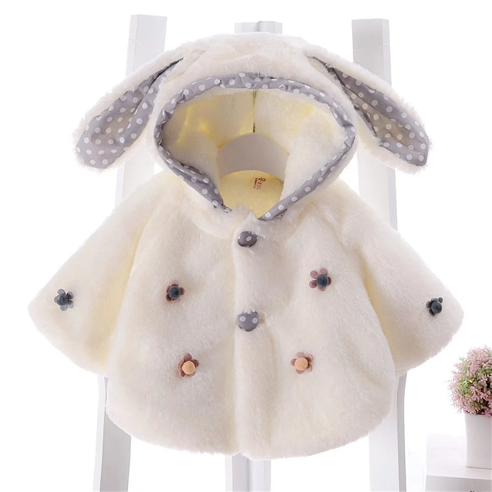 Bunny Ear Flower Hoodie