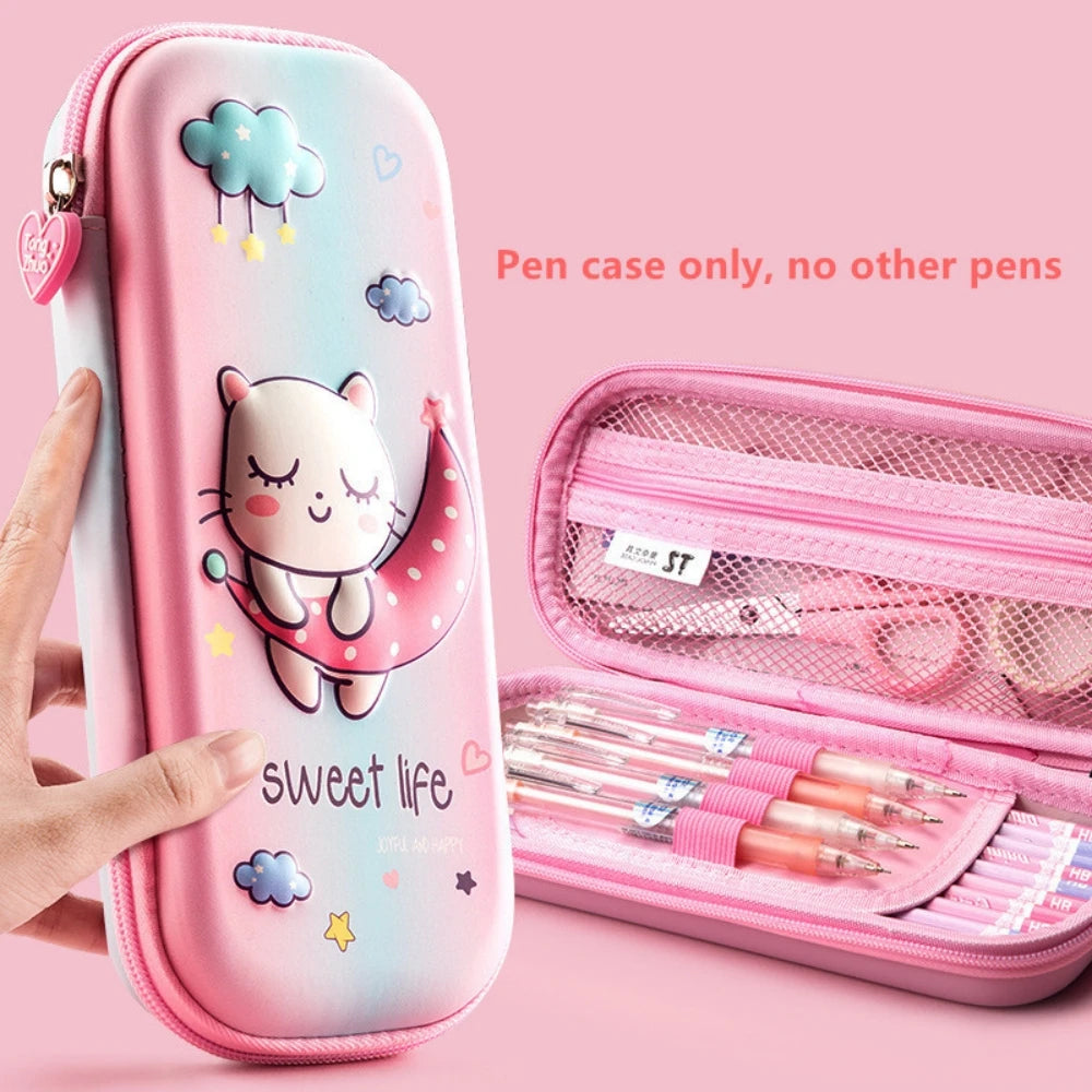 3D Cartoon Design Pencil Case