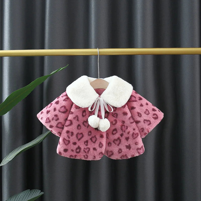 Polka Dot Winter Cloak