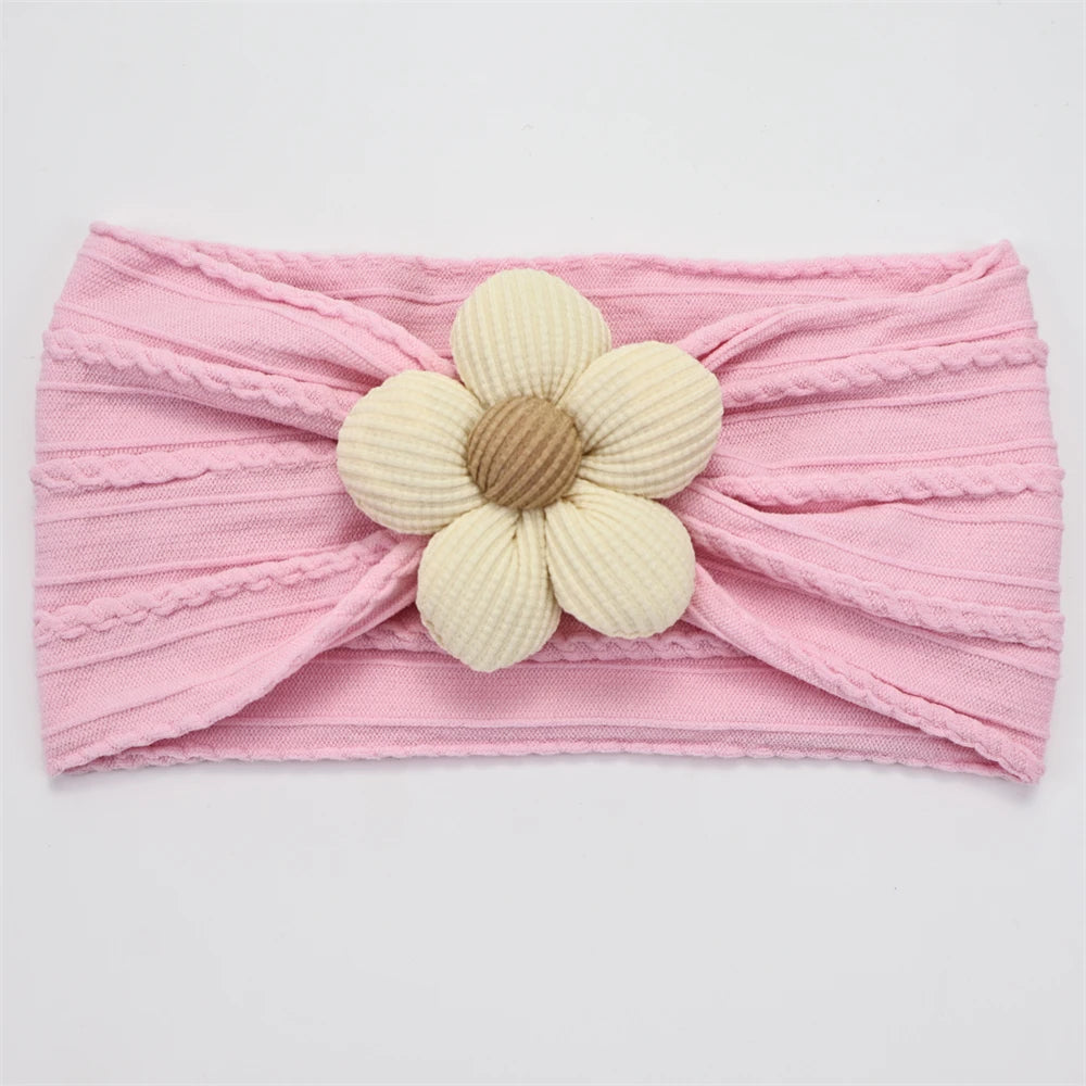 Flower Nylon Baby Headband