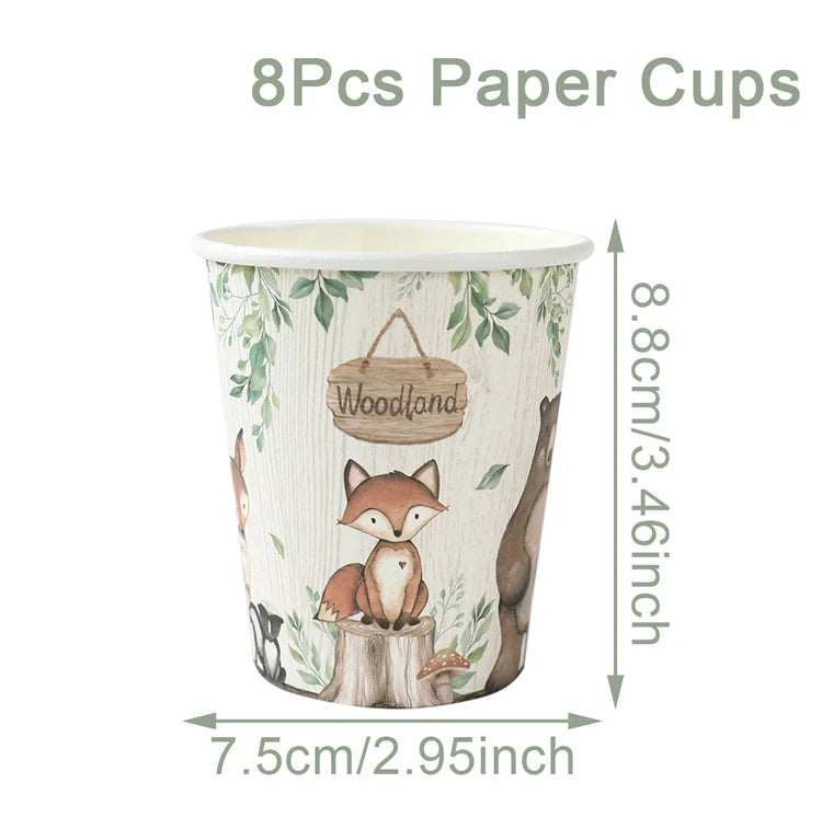 Jungle Animals Tableware Set