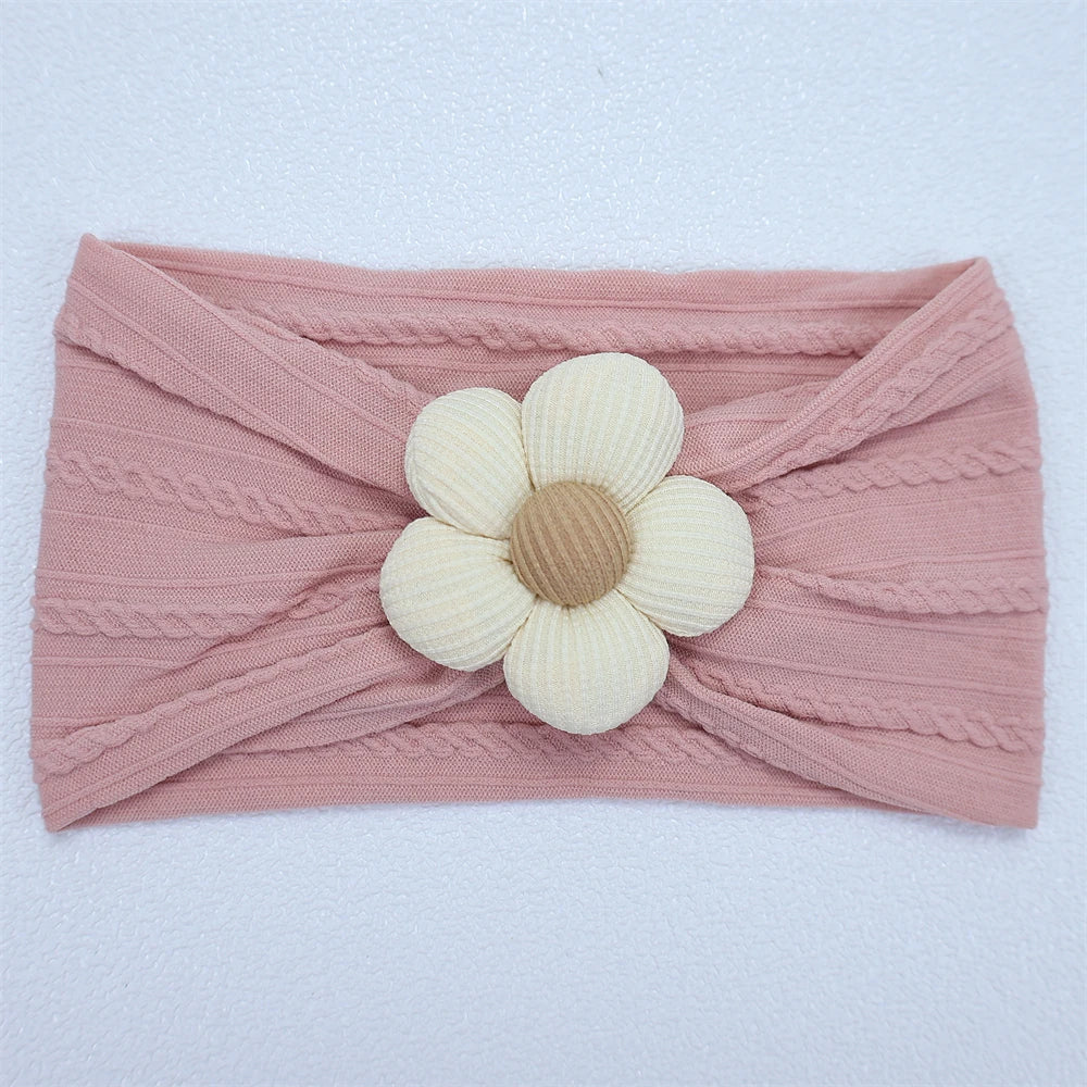 Flower Nylon Baby Headband
