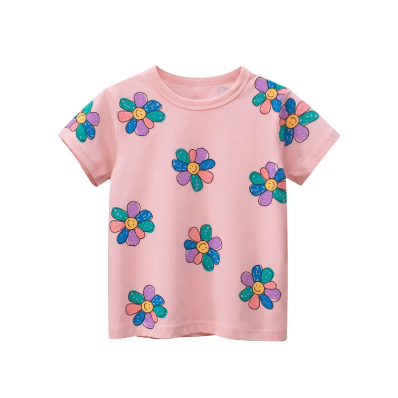 Floral Cotton T-Shirt