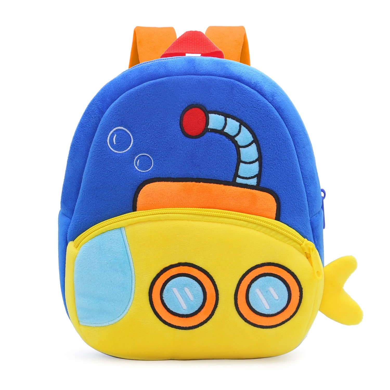 Vehicle-Themed Plush Backpack