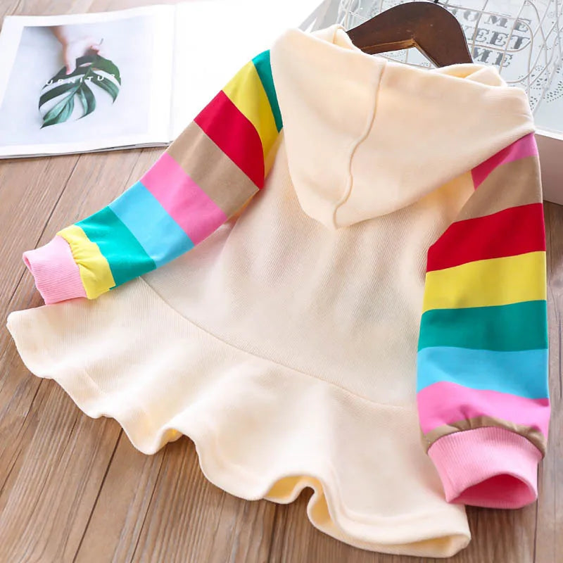 Girls' Rainbow Princess Dress